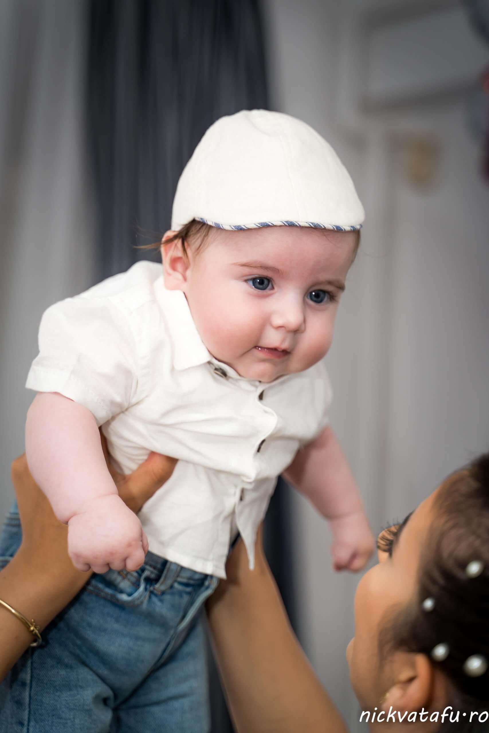 fotograf portret sedinta foto botez nou nascut